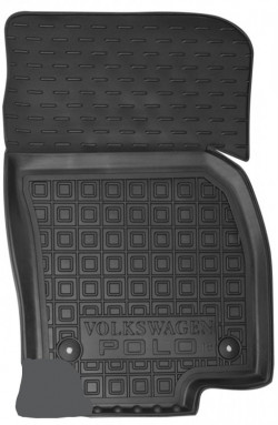 Set tappetini di gomma su misura per Volkswagen Polo 6  (2017+)
